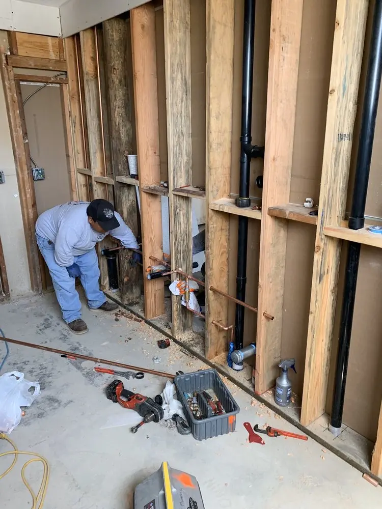 Commercial rough-in plumbing for Gas Line Repair in Orchard Park